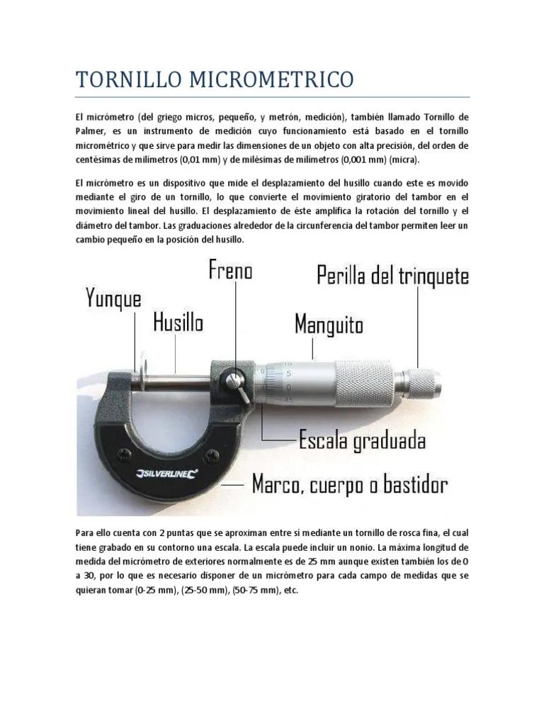 para que sirven los tornillos macro y micrometricos - Qué es la microscopía y para qué sirve