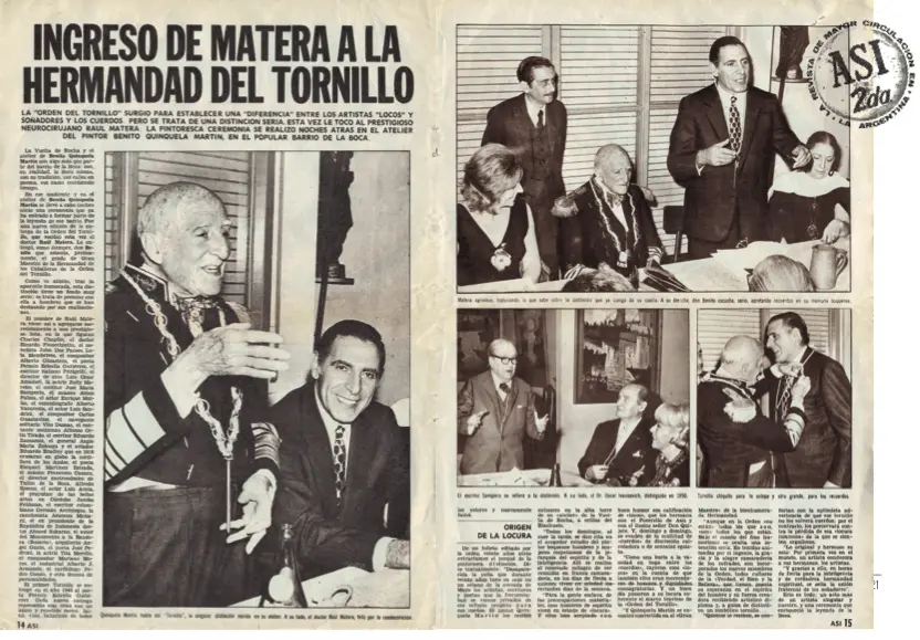 la orden del tornillo rosario - Qué fue la orden del tornillo